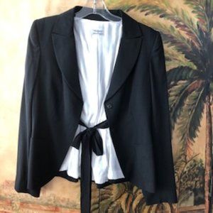 Philosophy Di Alberta Ferretti Black Blazer